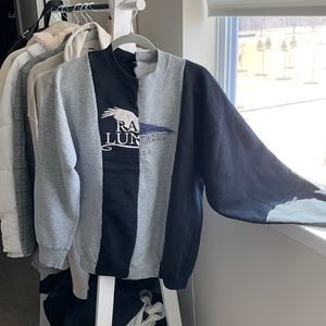 Urban outfitters mix matched crew neck